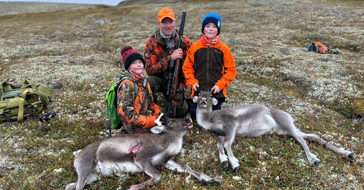 Rein, elg, hund og katt med Arild Foros